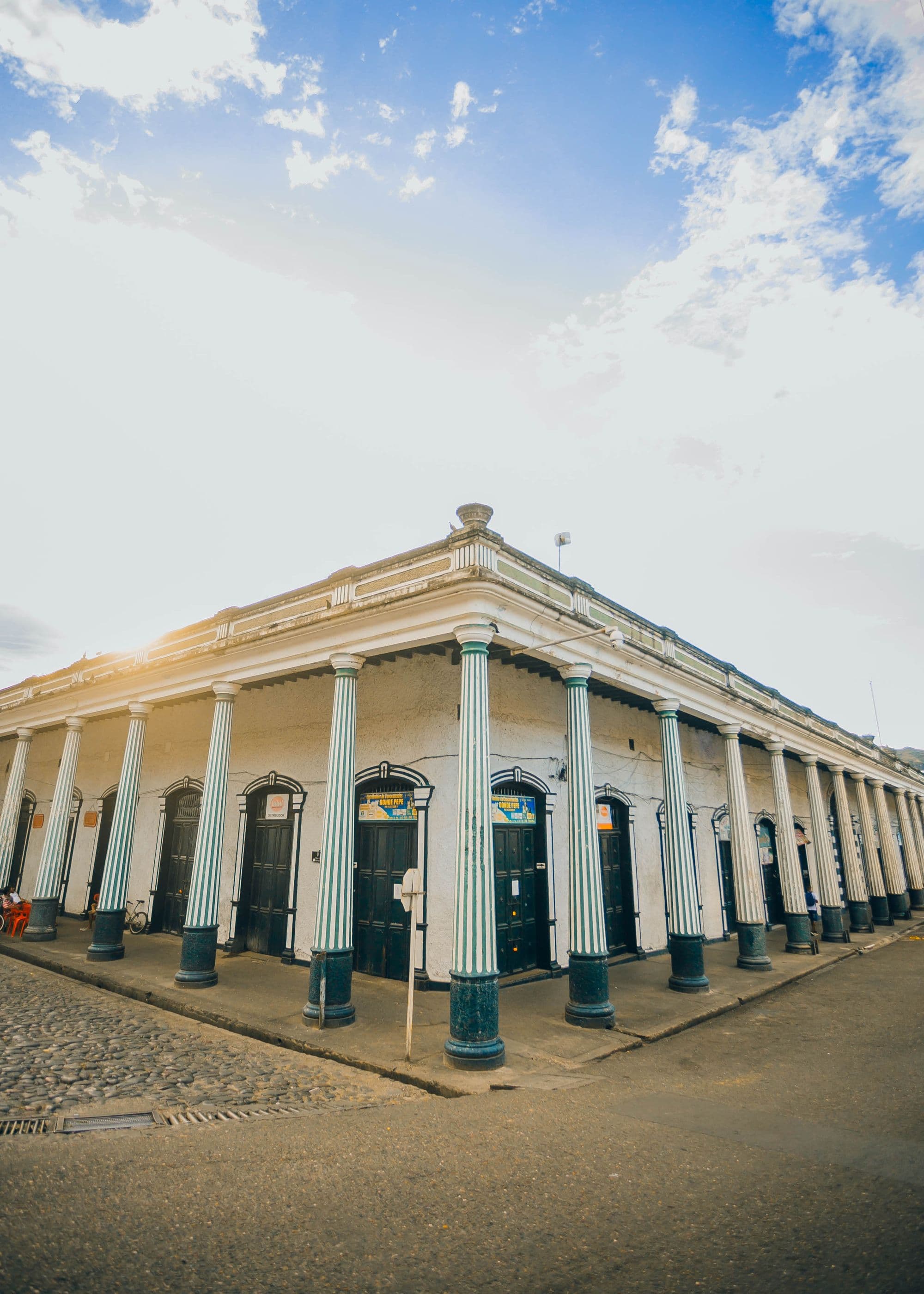 Plaza de mercado en Honda